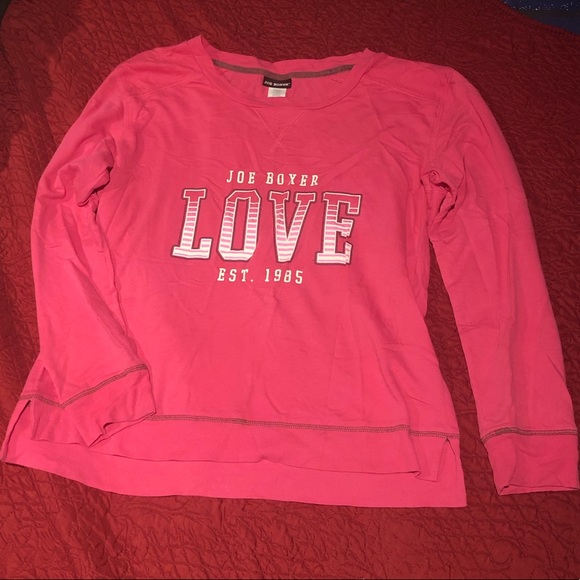Pink Joe Boxer Sweater - Picture 1 of 5
